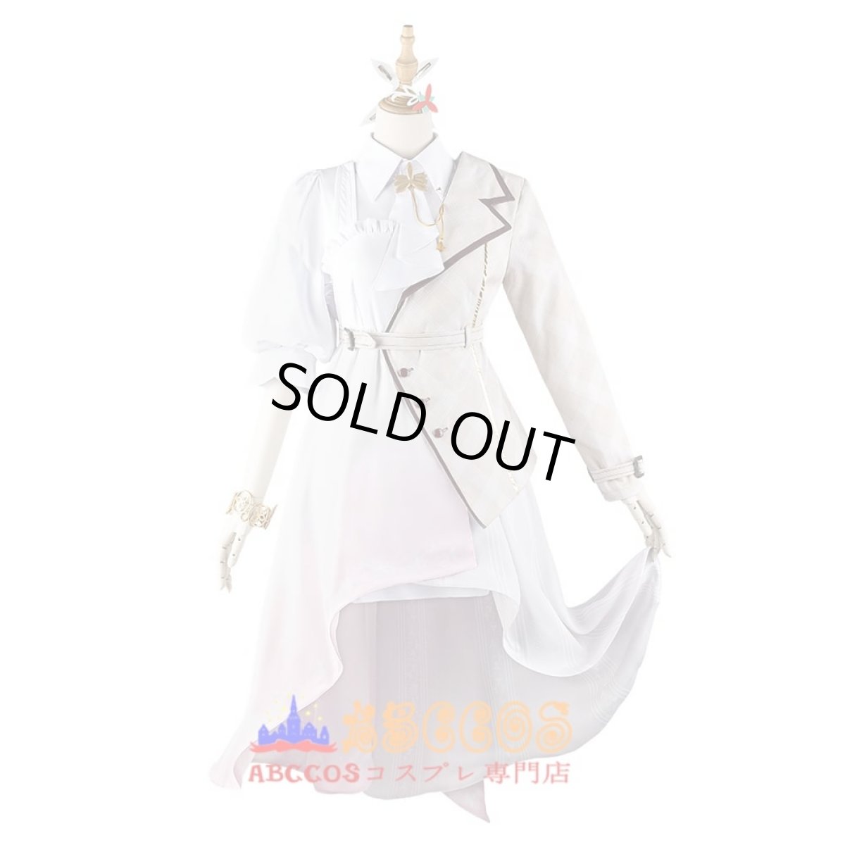 画像1: hololive（ホロライブ）VTuber AZKi コスプレ衣装 abccos製 「受注生産」 (1)