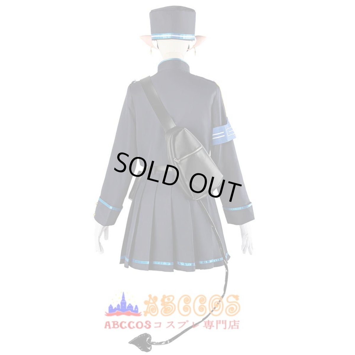 画像4: ブルーアーカイブ -Blue Archive- 鉄道学園 橘ヒカリ/橘ノゾミ 鉄道双子nozomi コスプレ衣装 abccos製 「受注生産」 (4)