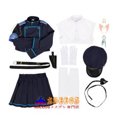画像8: ブルーアーカイブ -Blue Archive- 鉄道学園 橘ヒカリ/橘ノゾミ 鉄道双子nozomi コスプレ衣装 abccos製 「受注生産」 (8)