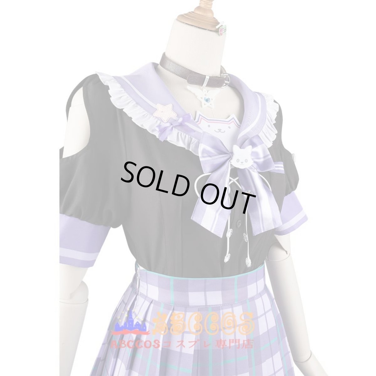 画像4: hololive（ホロライブ）博衣こよりHakui Koyori (ブラックバージョン) コスプレ衣装 abccos製 「受注生産」 (4)