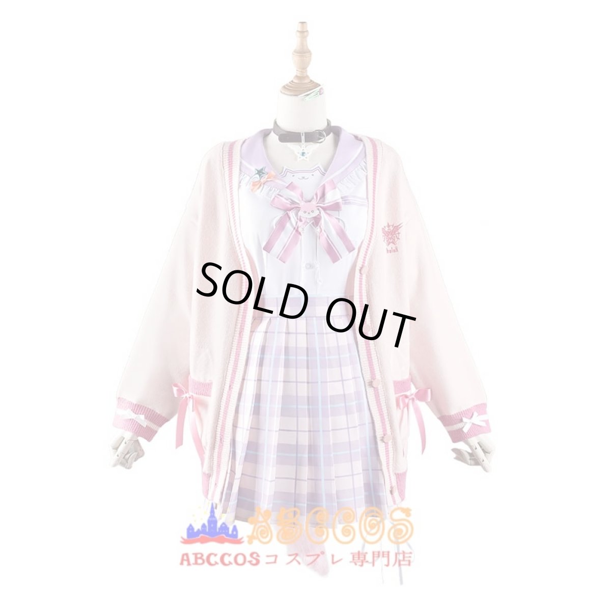 画像1: hololive（ホロライブ）博衣こよりHakui Koyori (ホワイトバージョン) コスプレ衣装 abccos製 「受注生産」 (1)