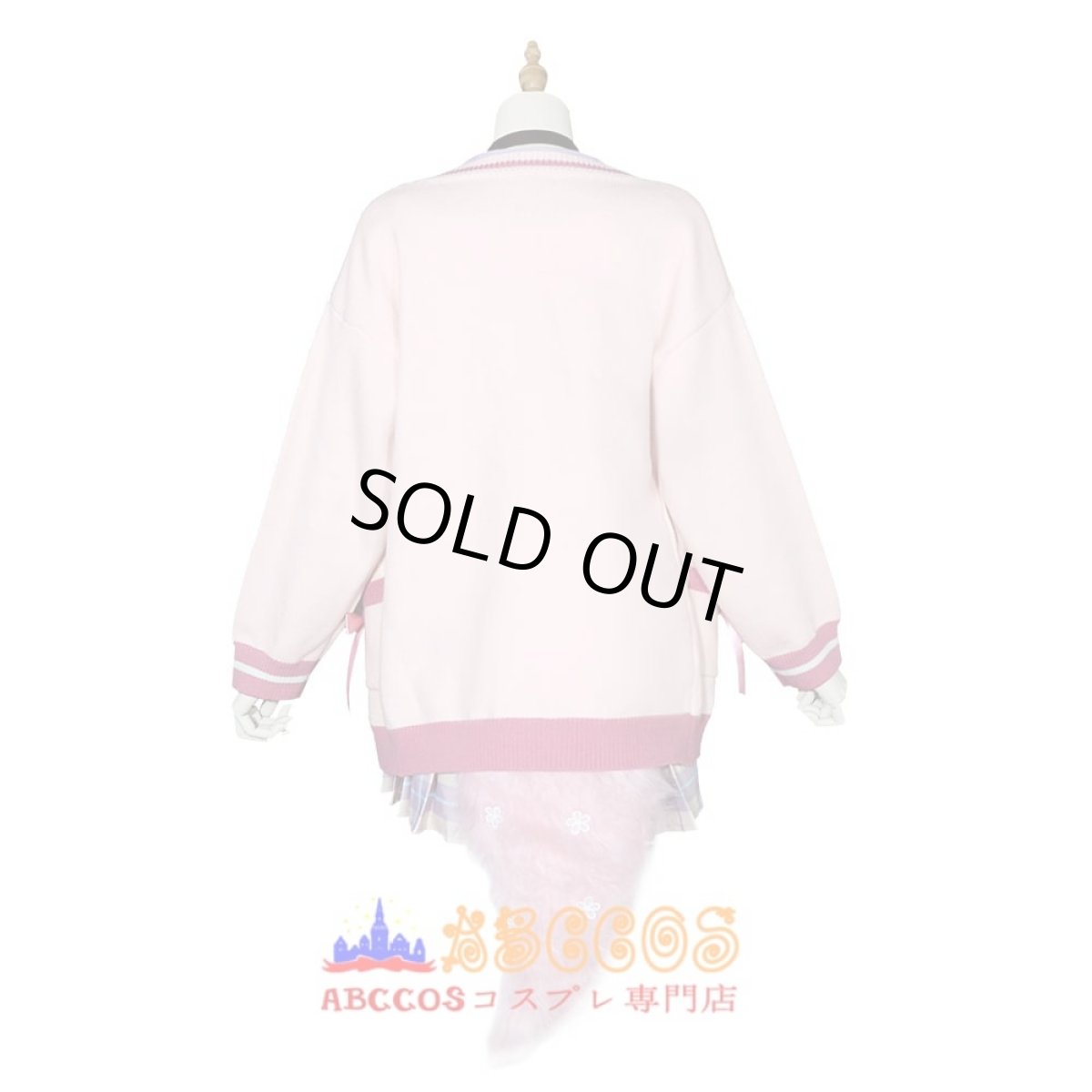 画像2: hololive（ホロライブ）博衣こよりHakui Koyori (ホワイトバージョン) コスプレ衣装 abccos製 「受注生産」 (2)