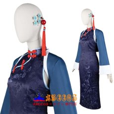 画像6: ブルーアーカイブ -Blue Archive- カグヤ Kaguya チャイナドレス コスプレ衣装 abccos製 「受注生産」 (6)