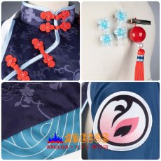 画像7: ブルーアーカイブ -Blue Archive- カグヤ Kaguya チャイナドレス コスプレ衣装 abccos製 「受注生産」 (7)