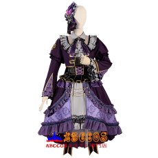 画像1: BanG Dream! バンドリ！Roselia（ロゼリア） 湊友希那（みなと ゆきな）コスプレ衣装 abccos製 「受注生産」 (1)