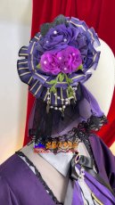 画像6: BanG Dream! バンドリ！Roselia（ロゼリア） 湊友希那（みなと ゆきな）コスプレ衣装 abccos製 「受注生産」 (6)