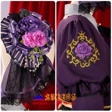 画像7: BanG Dream! バンドリ！Roselia（ロゼリア） 湊友希那（みなと ゆきな）コスプレ衣装 abccos製 「受注生産」 (7)