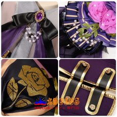画像9: BanG Dream! バンドリ！Roselia（ロゼリア） 湊友希那（みなと ゆきな）コスプレ衣装 abccos製 「受注生産」 (9)