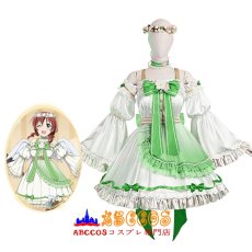 画像4: Love Live! ラブライブ！虹ヶ咲学園スクールアイドル同好会 エマ・ヴェルデ コスチューム コスプレ衣装 abccos製 「受注生産」 (4)