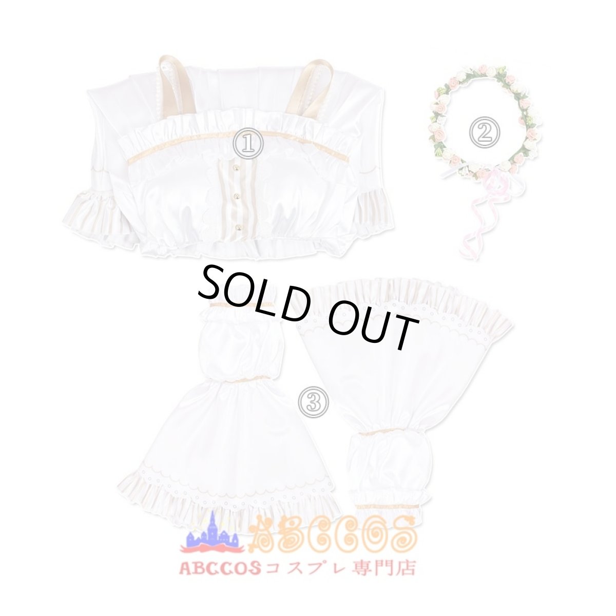 画像5: Love Live! ラブライブ！虹ヶ咲学園スクールアイドル同好会 エマ・ヴェルデ コスチューム コスプレ衣装 abccos製 「受注生産」 (5)