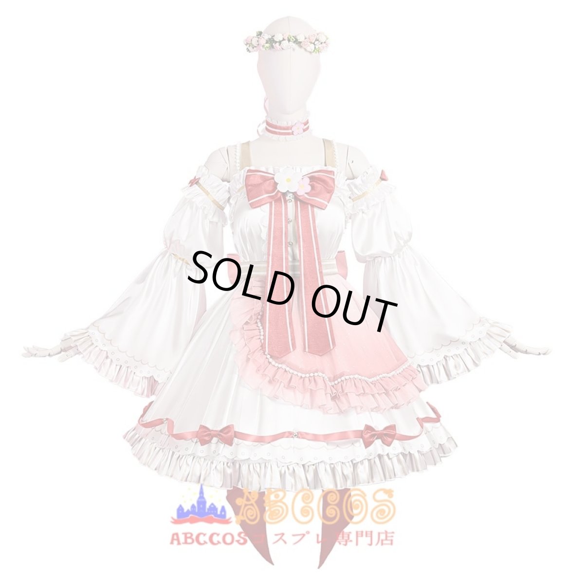 画像1: Love Live! ラブライブ！虹ヶ咲学園スクールアイドル同好会 優木 せつ菜 コスチューム コスプレ衣装 abccos製 「受注生産」 (1)