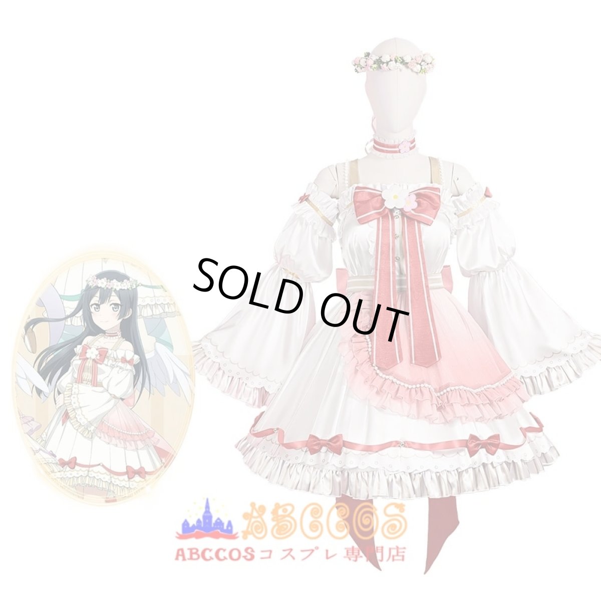 画像4: Love Live! ラブライブ！虹ヶ咲学園スクールアイドル同好会 優木 せつ菜 コスチューム コスプレ衣装 abccos製 「受注生産」 (4)