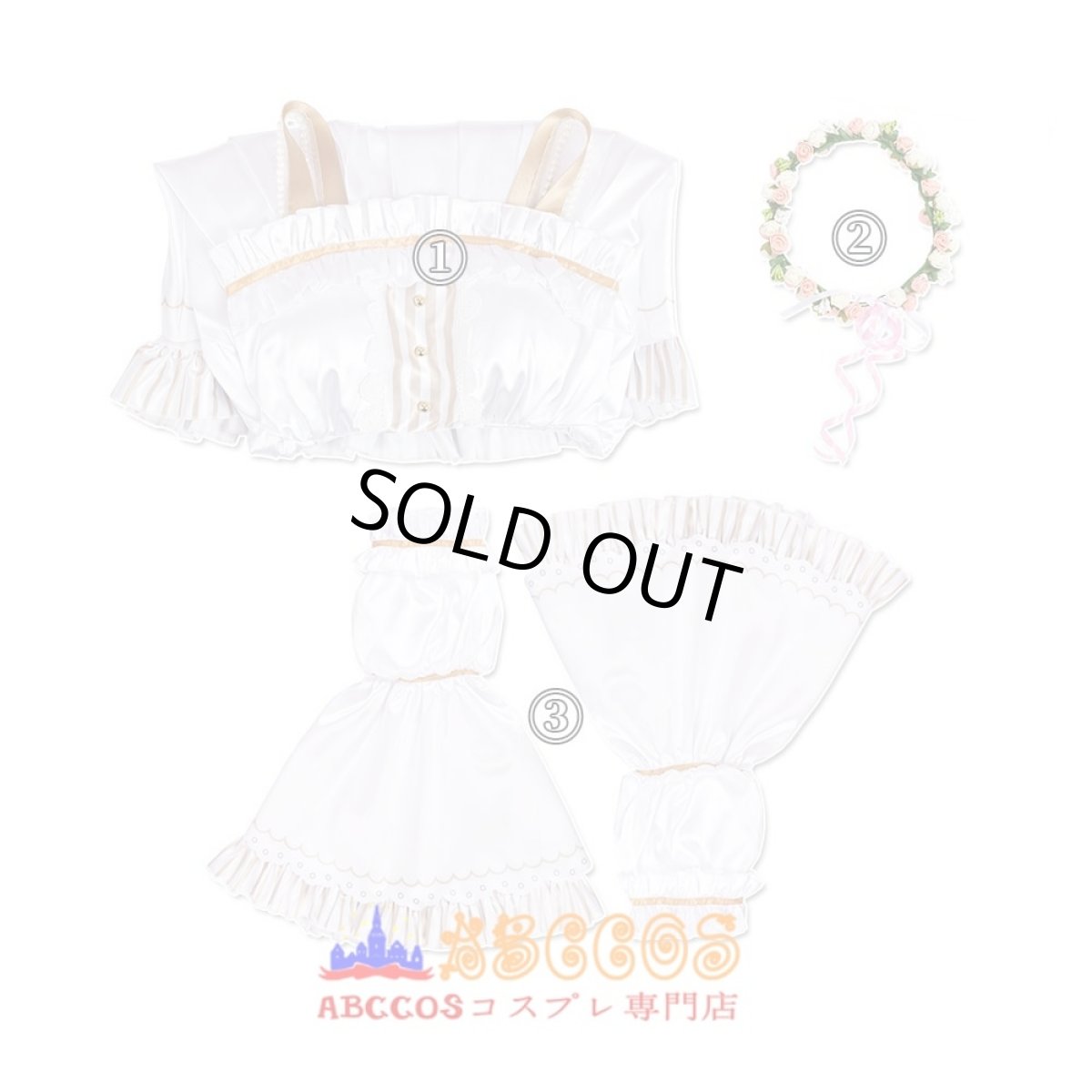 画像11: Love Live! ラブライブ！虹ヶ咲学園スクールアイドル同好会 天王寺璃奈（てんのうじ りな）コスチューム コスプレ衣装 abccos製 「受注生産」 (11)