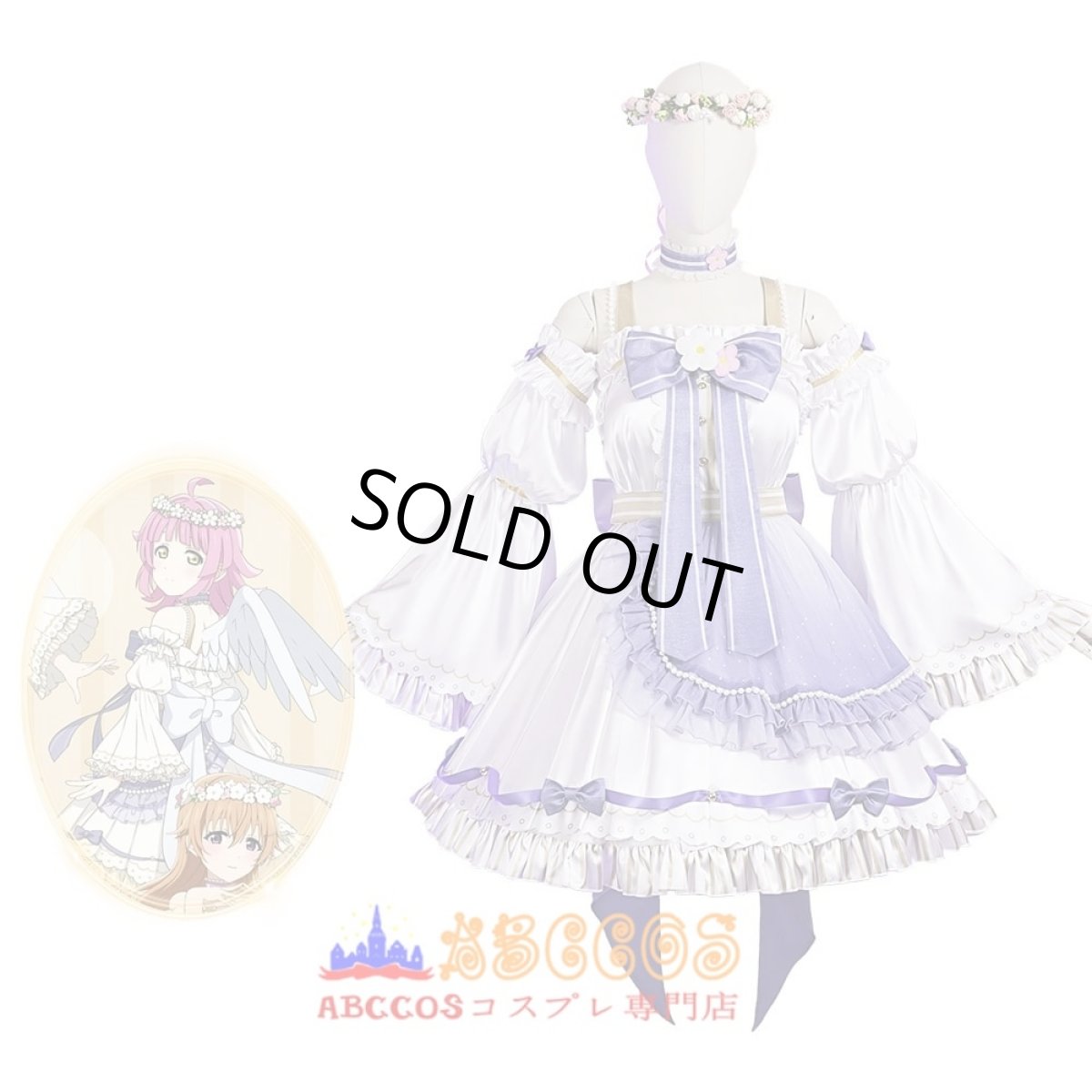 画像6: Love Live! ラブライブ！虹ヶ咲学園スクールアイドル同好会 天王寺璃奈（てんのうじ りな）コスチューム コスプレ衣装 abccos製 「受注生産」 (6)