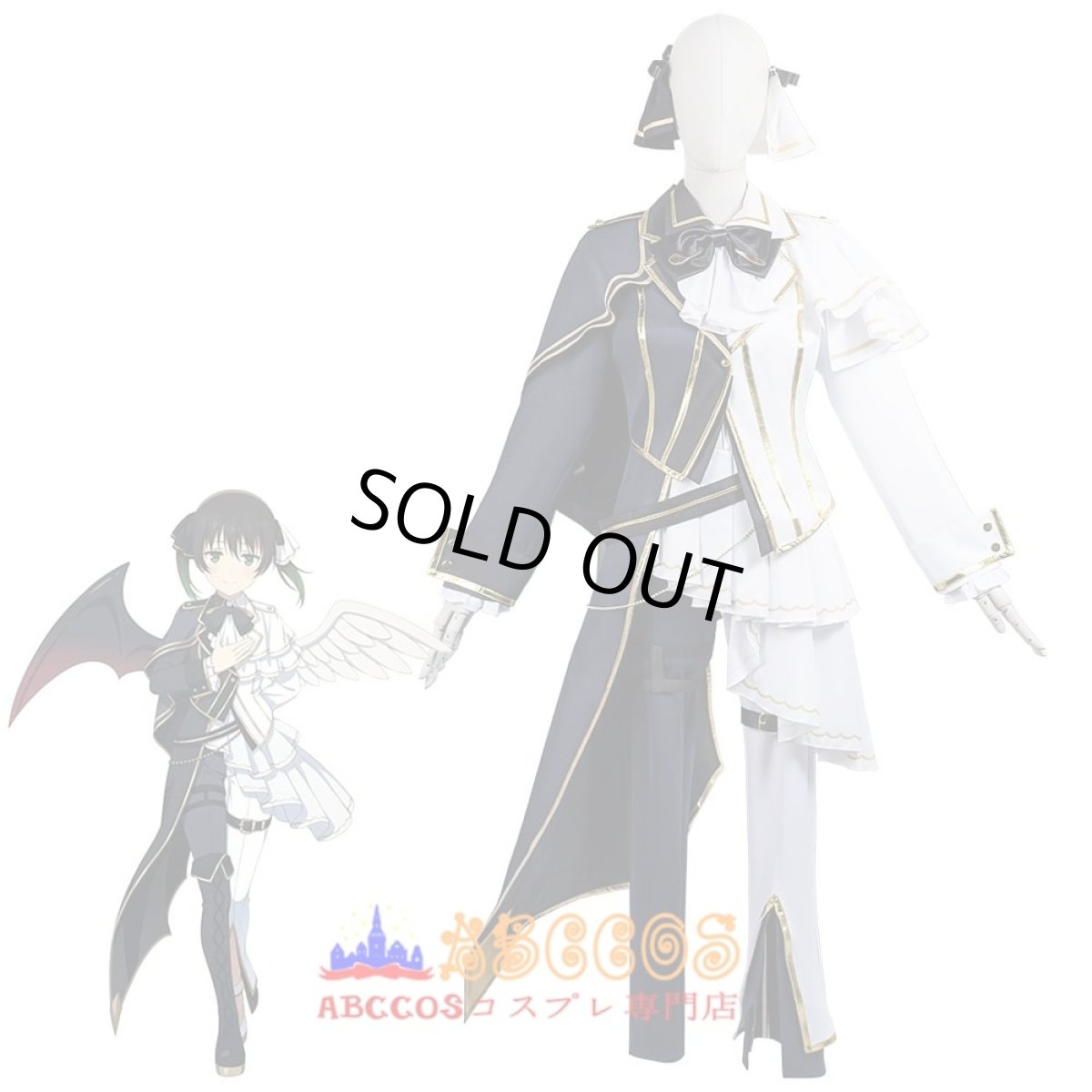 画像6: Love Live! ラブライブ！虹ヶ咲学園スクールアイドル同好会 高咲侑（たかさき ゆう）コスチューム コスプレ衣装 abccos製 「受注生産」 (6)