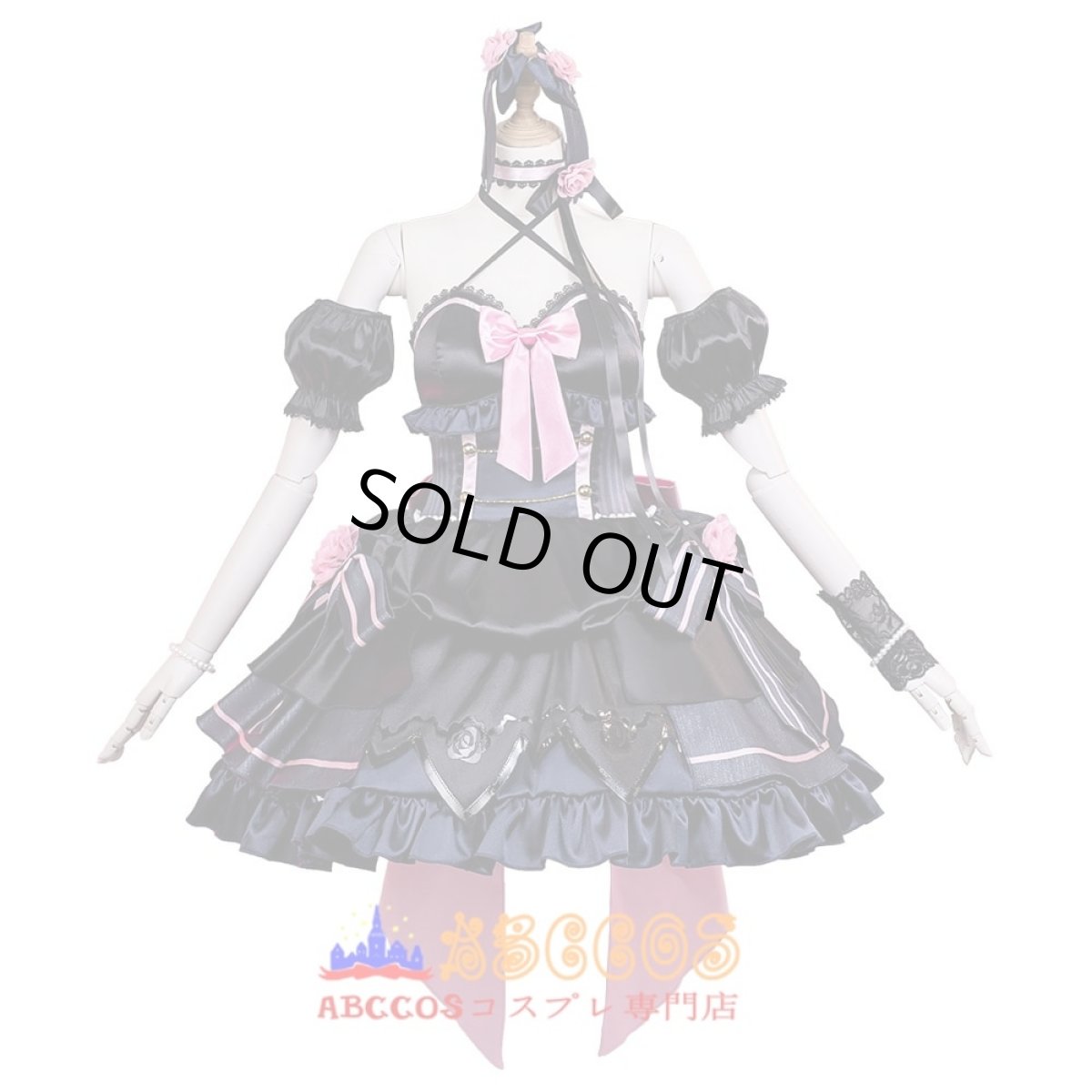 画像1: Love Live! ラブライブ！虹ヶ咲学園スクールアイドル同好会 鐘嵐珠（ショウ ランジュ）コスチューム コスプレ衣装 abccos製 「受注生産」 (1)