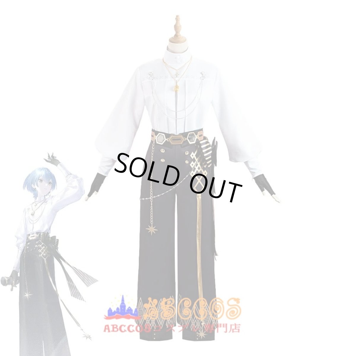 画像7: hololive ホロライブ  vtuber 星街 すいせい／ほしまち すいせい コスチューム コスプレ衣装 abccos製 「受注生産」 (7)