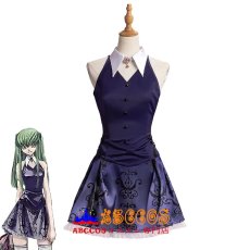画像5: コードギアス 反逆のルルーシュ C.C. シー·ツー コンサート ドレス コスプレ衣装 abccos製 「受注生産」 (5)