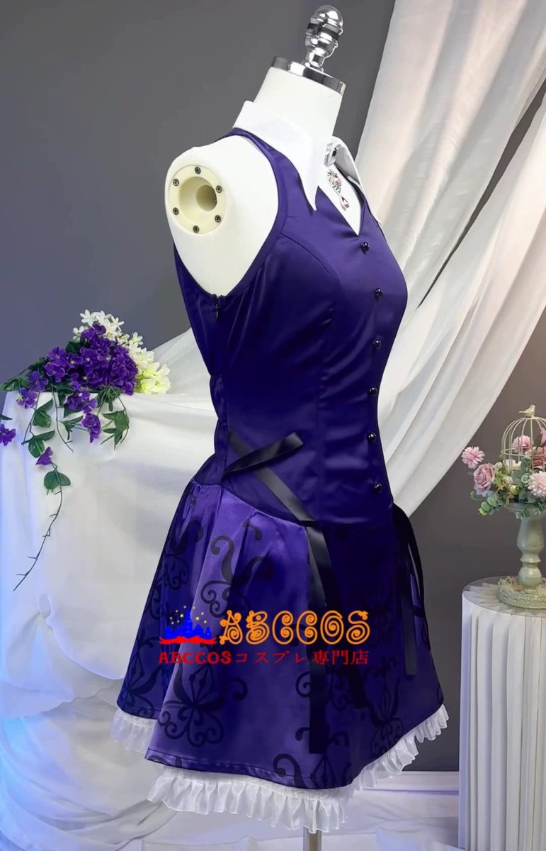 画像6: コードギアス 反逆のルルーシュ C.C. シー·ツー コンサート ドレス コスプレ衣装 abccos製 「受注生産」 (6)