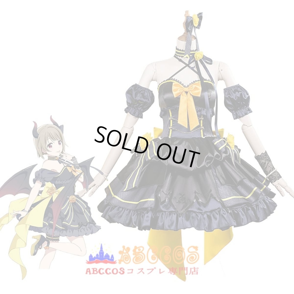 画像6: Love Live! ラブライブ！虹ヶ咲学園スクールアイドル同好会 中須かすみ（なかす かすみ）コスチューム コスプレ衣装 abccos製 「受注生産」 (6)