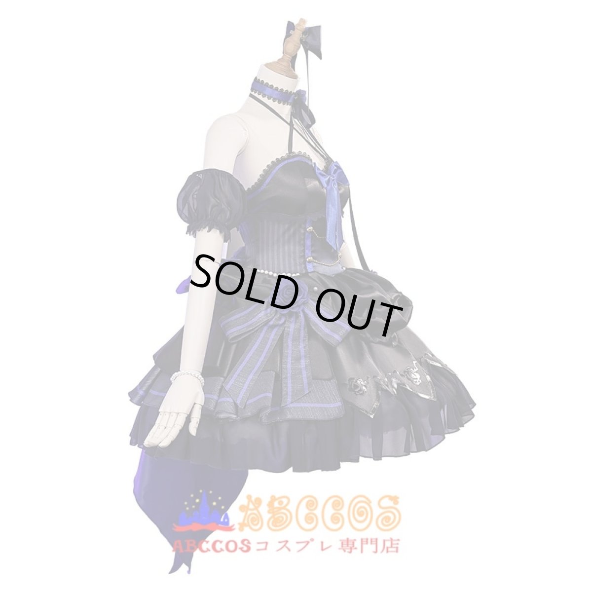 画像2: Love Live! ラブライブ！虹ヶ咲学園スクールアイドル同好会 朝香果林（あさか かりん）コスチューム コスプレ衣装 abccos製 「受注生産」 (2)