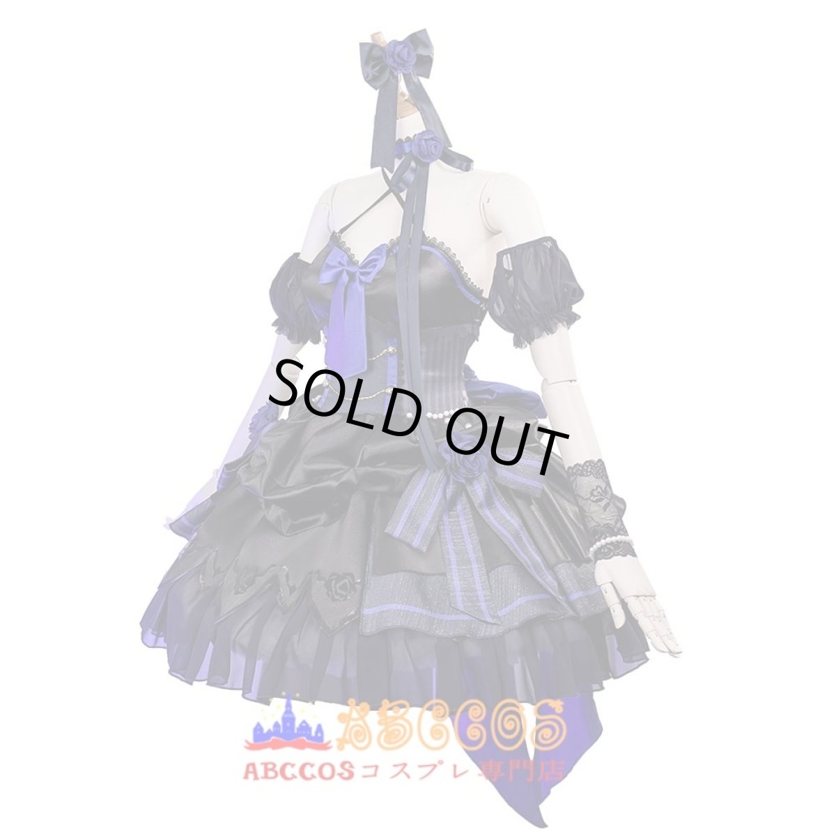 画像3: Love Live! ラブライブ！虹ヶ咲学園スクールアイドル同好会 朝香果林（あさか かりん）コスチューム コスプレ衣装 abccos製 「受注生産」 (3)