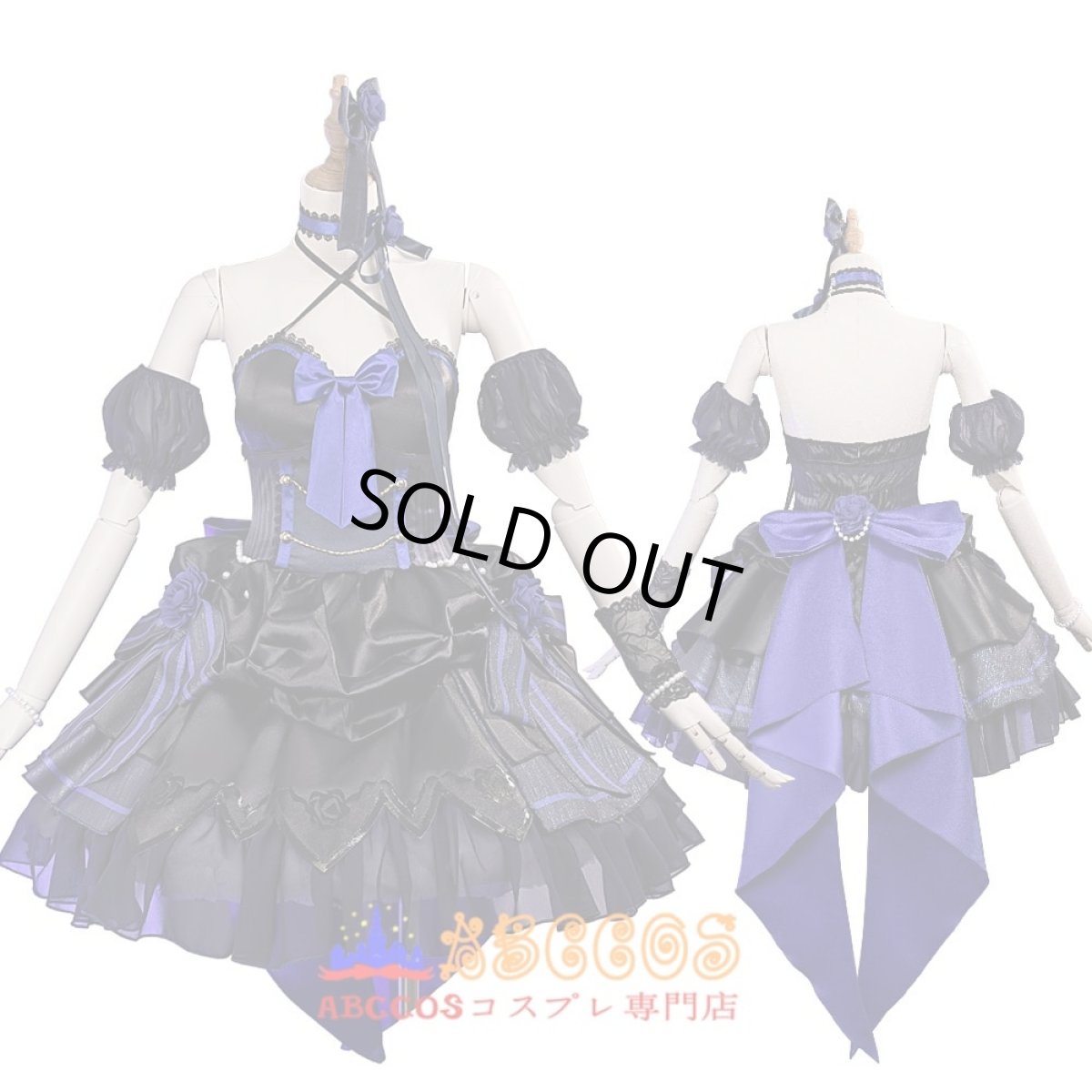 画像5: Love Live! ラブライブ！虹ヶ咲学園スクールアイドル同好会 朝香果林（あさか かりん）コスチューム コスプレ衣装 abccos製 「受注生産」 (5)