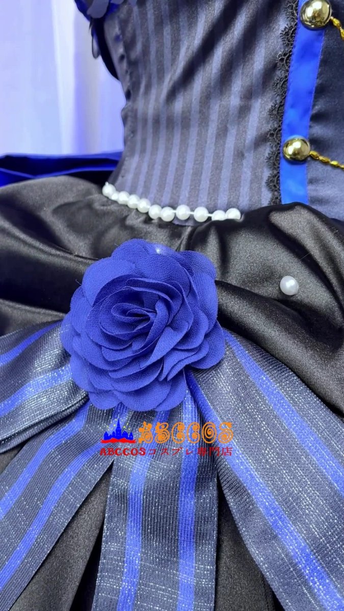 画像7: Love Live! ラブライブ！虹ヶ咲学園スクールアイドル同好会 朝香果林（あさか かりん）コスチューム コスプレ衣装 abccos製 「受注生産」 (7)