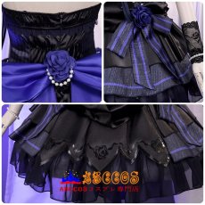 画像9: Love Live! ラブライブ！虹ヶ咲学園スクールアイドル同好会 朝香果林（あさか かりん）コスチューム コスプレ衣装 abccos製 「受注生産」 (9)