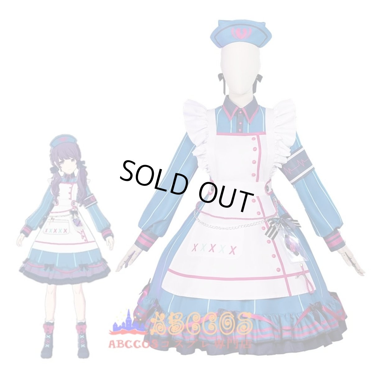 画像5: プロジェクトセカイ カラフルステージ！ feat. 初音ミク 朝比奈まふゆ（あさひな まふゆ）コスプレ衣装 abccos製 「受注生産」  (5)