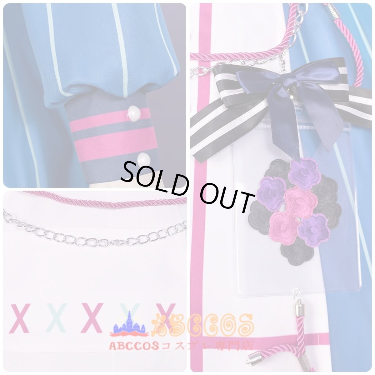 画像7: プロジェクトセカイ カラフルステージ！ feat. 初音ミク 朝比奈まふゆ（あさひな まふゆ）コスプレ衣装 abccos製 「受注生産」  (7)