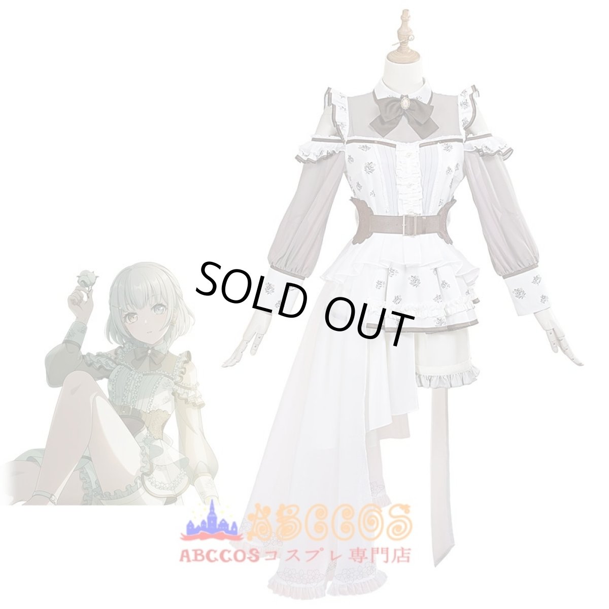 画像5: BanG Dream! It's MyGO!!!!! バンドリ！ 要楽奈（かなめ らーな）コスプレ衣装 abccos製 「受注生産」 (5)