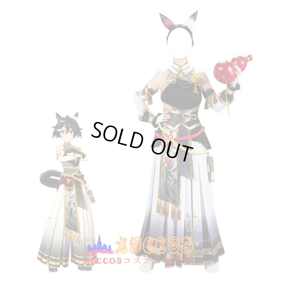 画像6: 【売り切れ即終】ウマ娘 プリティーダービー カツラギエース コスプレ衣装 abccos製 「受注生産」 (6)
