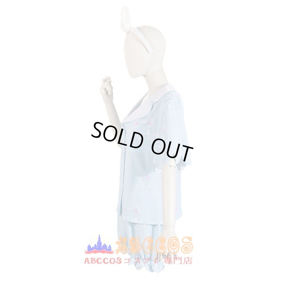 画像2: 【売り切れ即終】ブルーアーカイブ Blue Archive 早瀬 ユウカ パジャマ コスプレ衣装 abccos製 「受注生産」 (2)