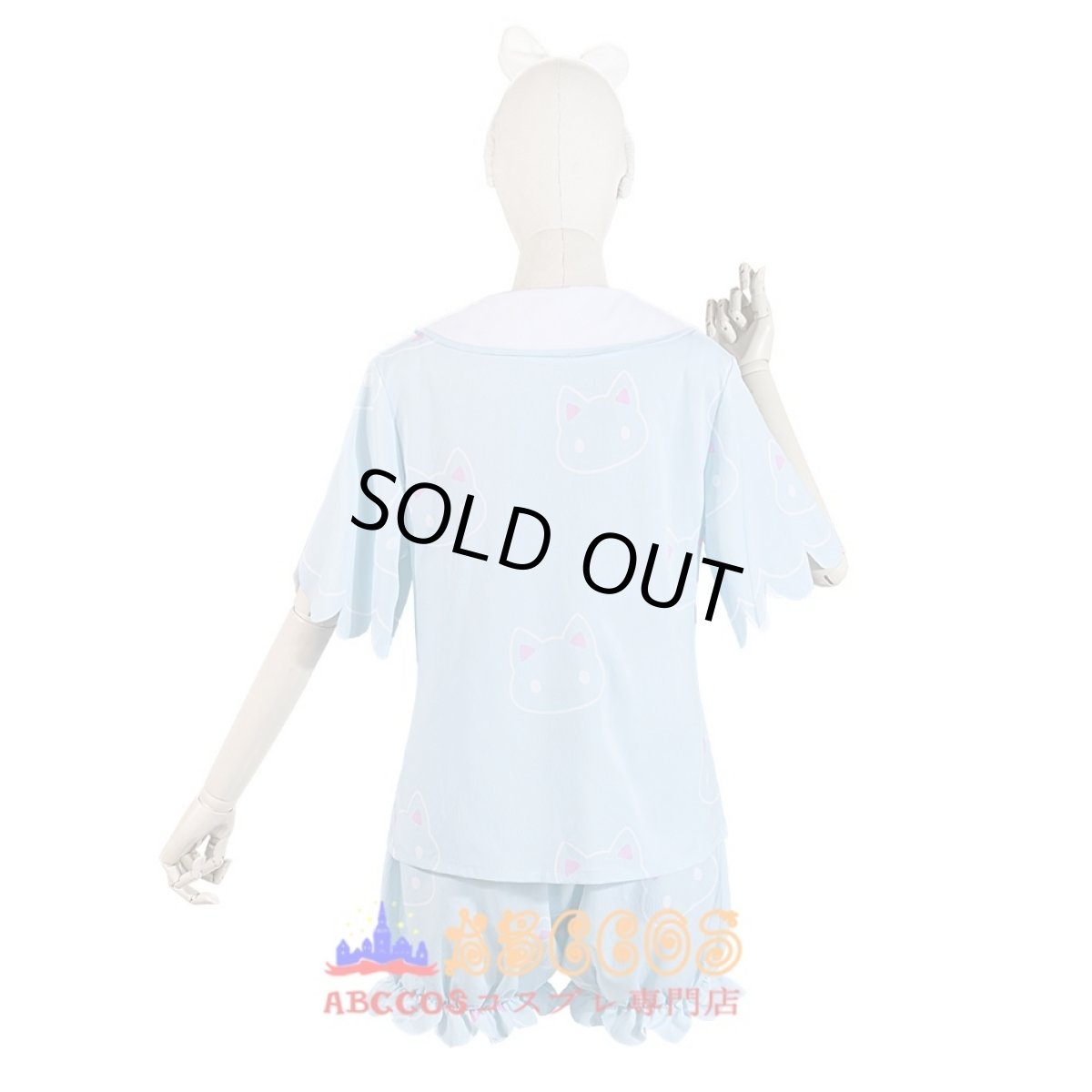 画像3: 【売り切れ即終】ブルーアーカイブ Blue Archive 早瀬 ユウカ パジャマ コスプレ衣装 abccos製 「受注生産」 (3)