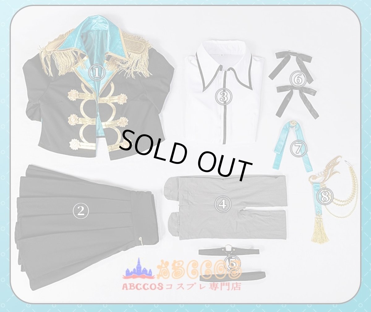 画像5: 【売り切れ即終】プロジェクトセカイ カラフルステージ! feat. 初音ミク 小豆沢こはね（あずさわ こはね）コスプレ衣装 abccos製 「受注生産」 (5)