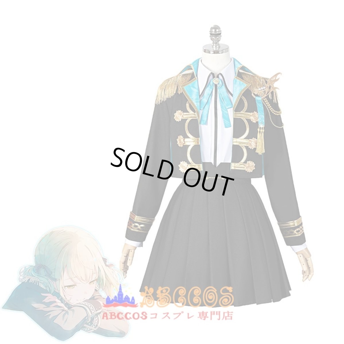 画像6: 【売り切れ即終】プロジェクトセカイ カラフルステージ! feat. 初音ミク 小豆沢こはね（あずさわ こはね）コスプレ衣装 abccos製 「受注生産」 (6)