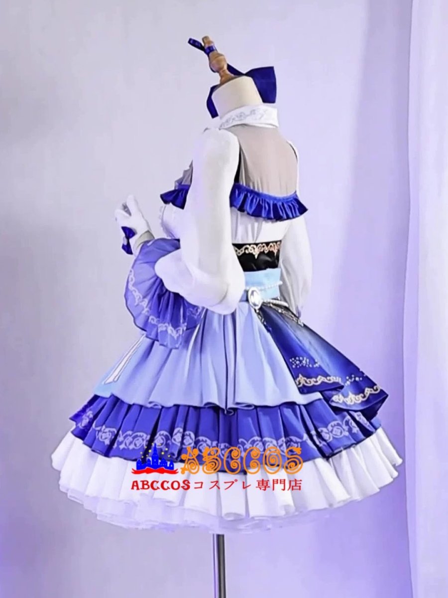 画像12: 【売り切れ即終】BanG Dream! バンドリ！ RAISEASUIL EN 朝日 六花（あさひ ろっか）コスプレ衣装 abccos製 「受注生産」 (12)