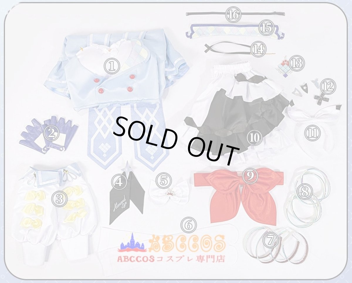 画像13: 【売り切れ即終】ウマ娘 プリティーダービー アーモンドアイ コスプレ衣装 abccos製 「受注生産」 (13)