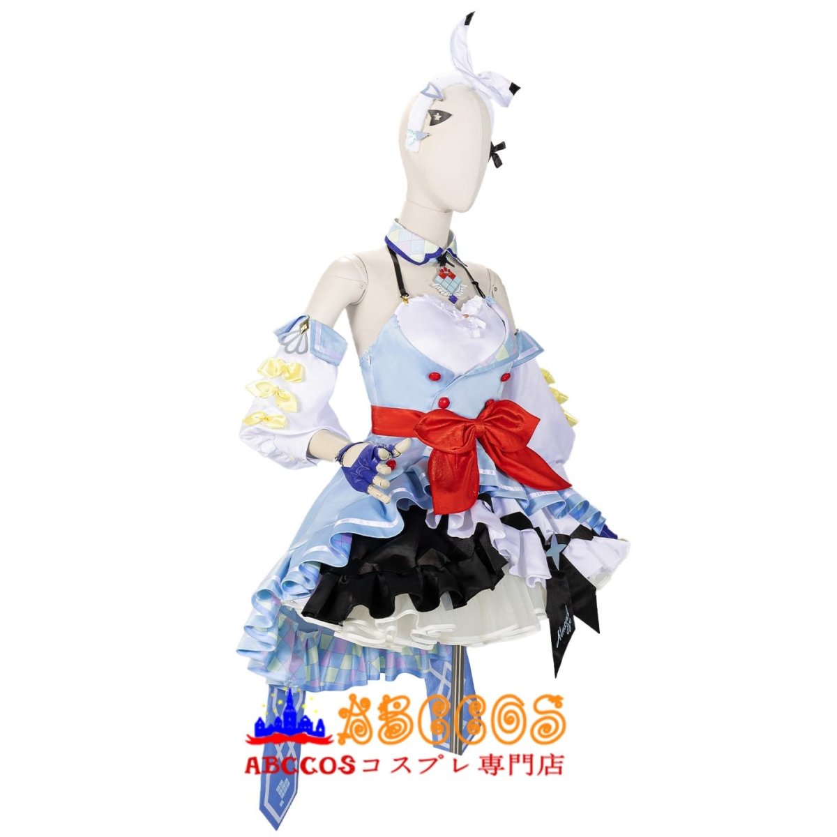 画像2: 【売り切れ即終】ウマ娘 プリティーダービー アーモンドアイ コスプレ衣装 abccos製 「受注生産」 (2)