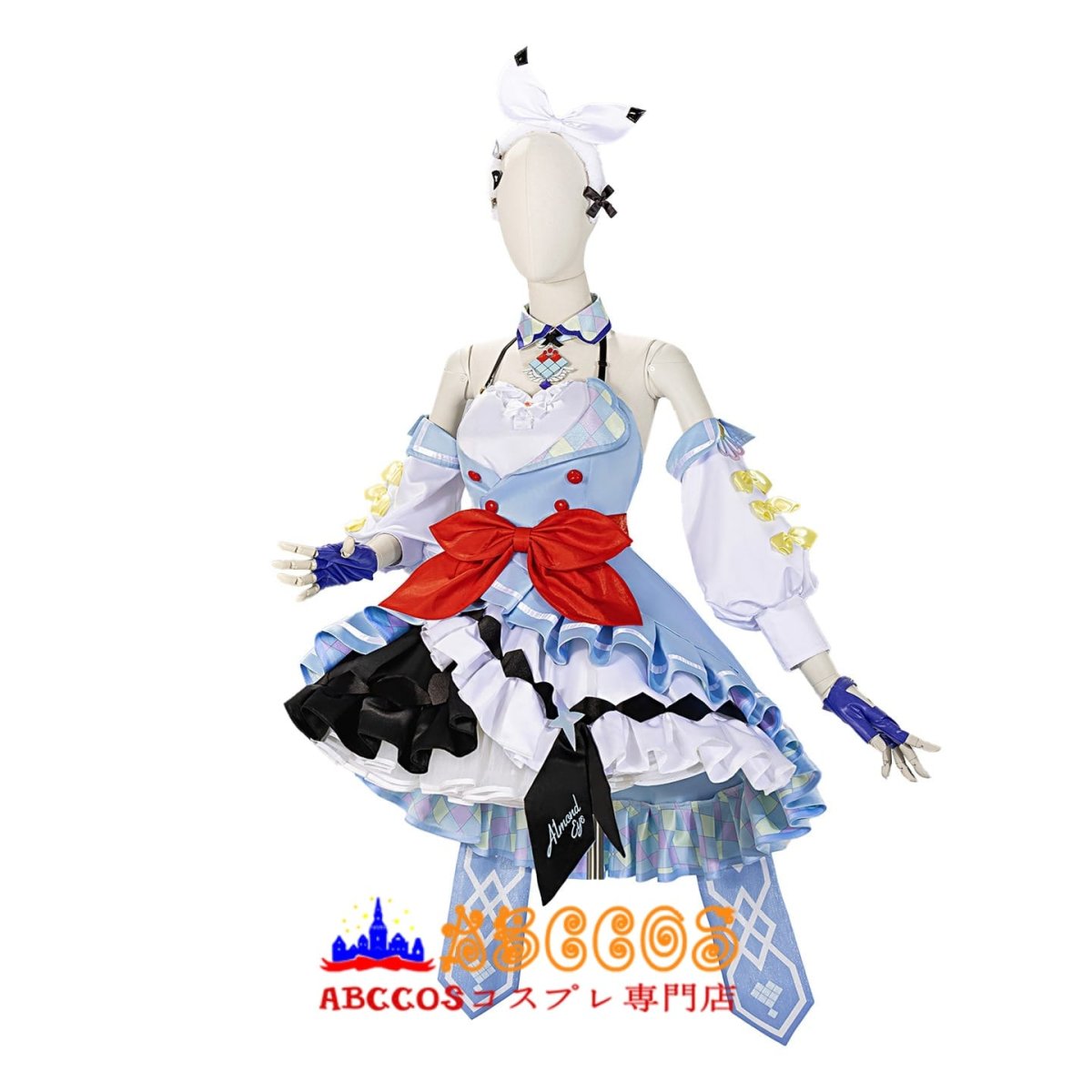 画像4: 【売り切れ即終】ウマ娘 プリティーダービー アーモンドアイ コスプレ衣装 abccos製 「受注生産」 (4)