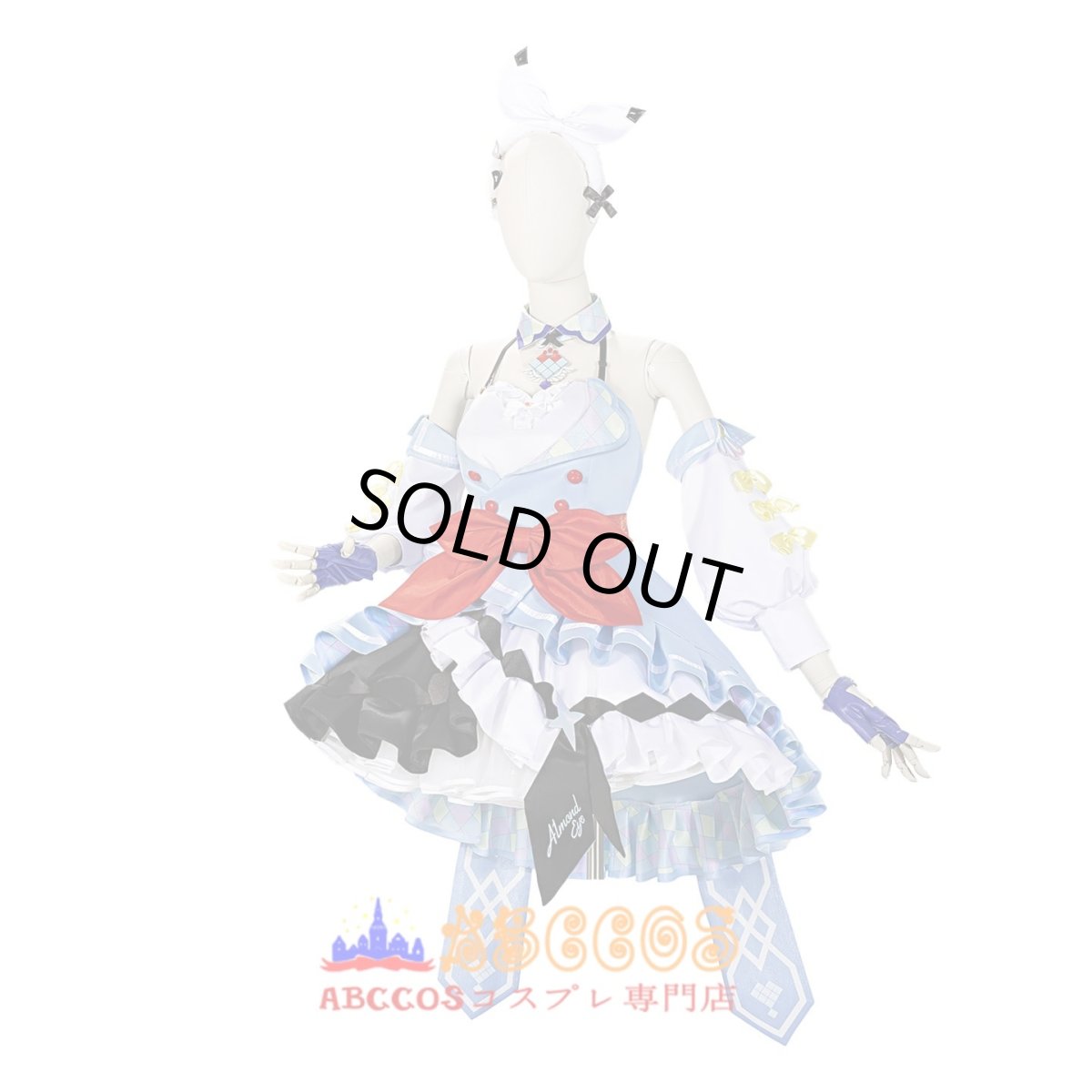 画像4: 【売り切れ即終】ウマ娘 プリティーダービー アーモンドアイ コスプレ衣装 abccos製 「受注生産」 (4)