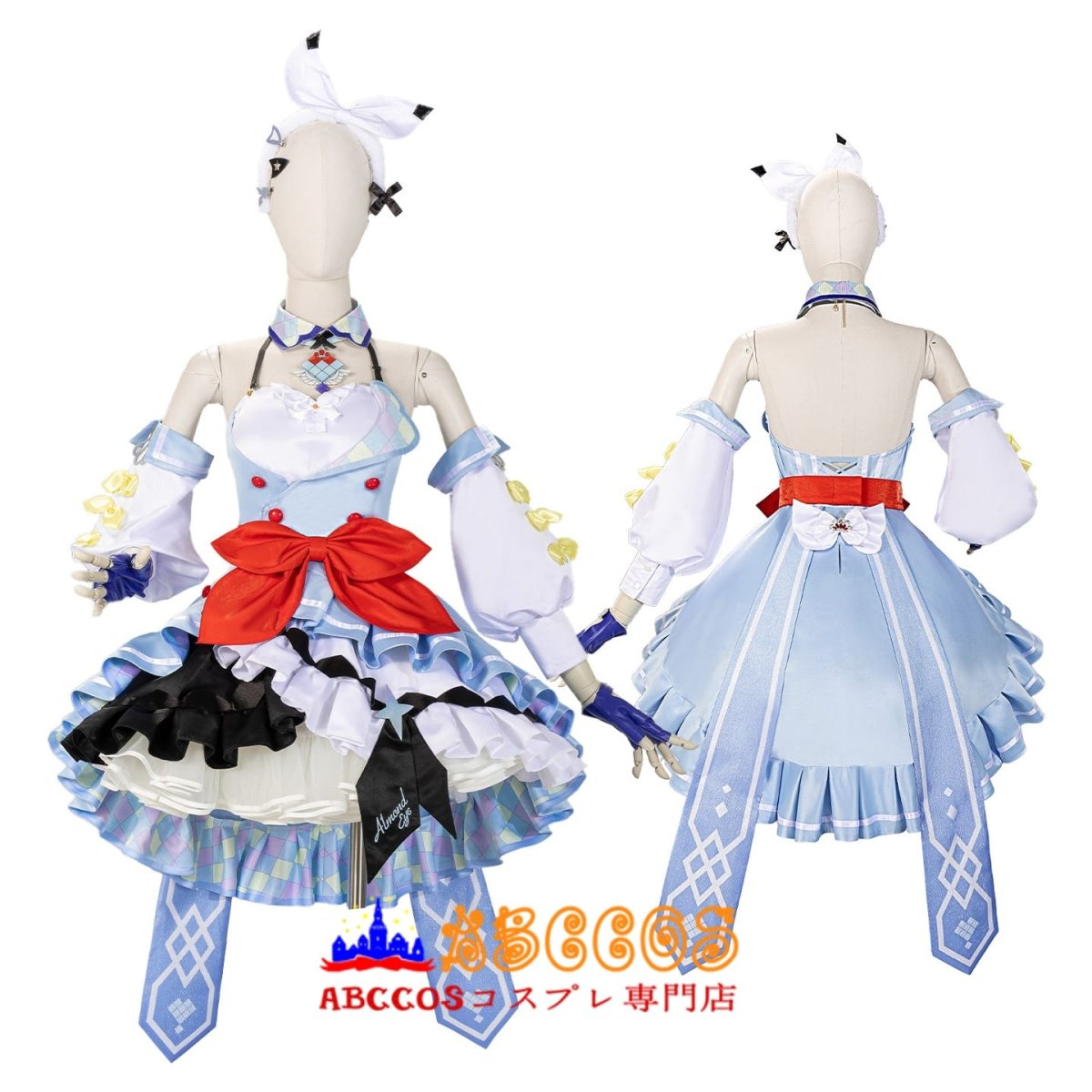 画像6: 【売り切れ即終】ウマ娘 プリティーダービー アーモンドアイ コスプレ衣装 abccos製 「受注生産」 (6)