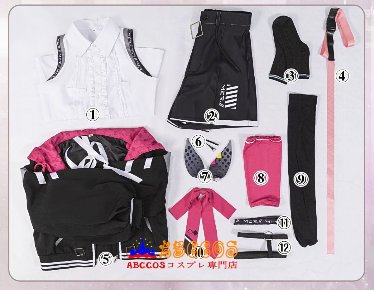 画像11: 【売り切れ即終】にじさんじ NIJISANJI idios VTuber 倉持めると / くらもち めると コスプレ衣装 abccos製 「受注生産」 (11)