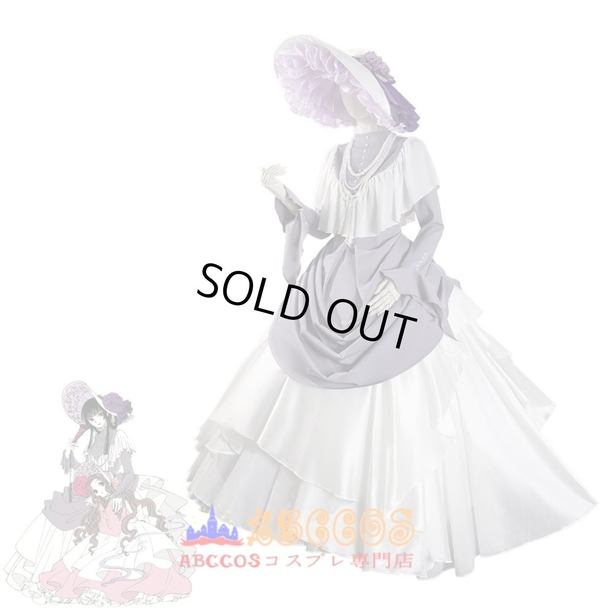 画像13: 【売り切れ即終】XXXHOLiC（ホリック）壱原侑子（いちはら ゆうこ）コスプレ衣装 abccos製 「受注生産」 (13)