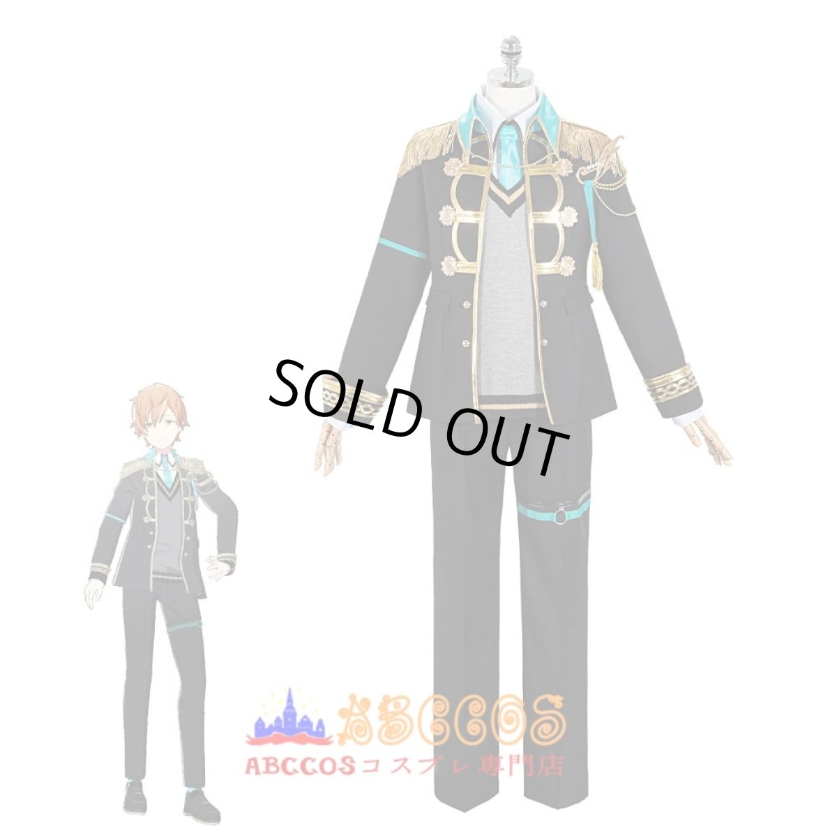 画像10: 【売り切れ即終】プロジェクトセカイ カラフルステージ! feat. 初音ミク 東雲彰人（しののめ あきと）コスプレ衣装 abccos製 「受注生産」 (10)