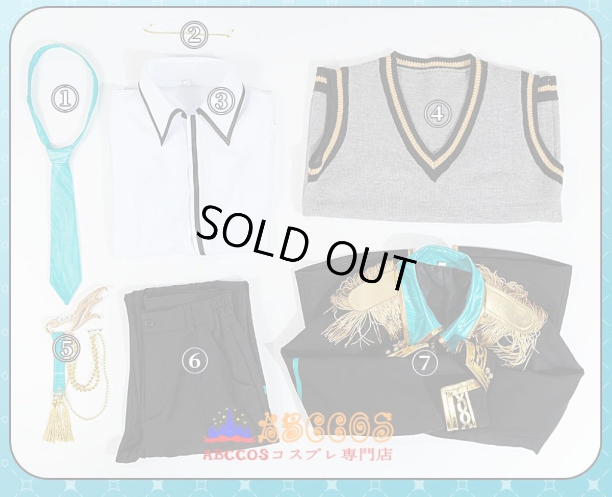 画像9: 【売り切れ即終】プロジェクトセカイ カラフルステージ! feat. 初音ミク 東雲彰人（しののめ あきと）コスプレ衣装 abccos製 「受注生産」 (9)