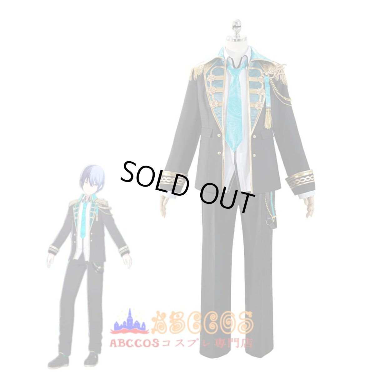 画像9: 【売り切れ即終】プロジェクトセカイ カラフルステージ! feat. 初音ミク PJSK Toya 青柳冬弥（あおやぎ とぅや） コスプレ衣装 abccos製 「受注生産」 (9)