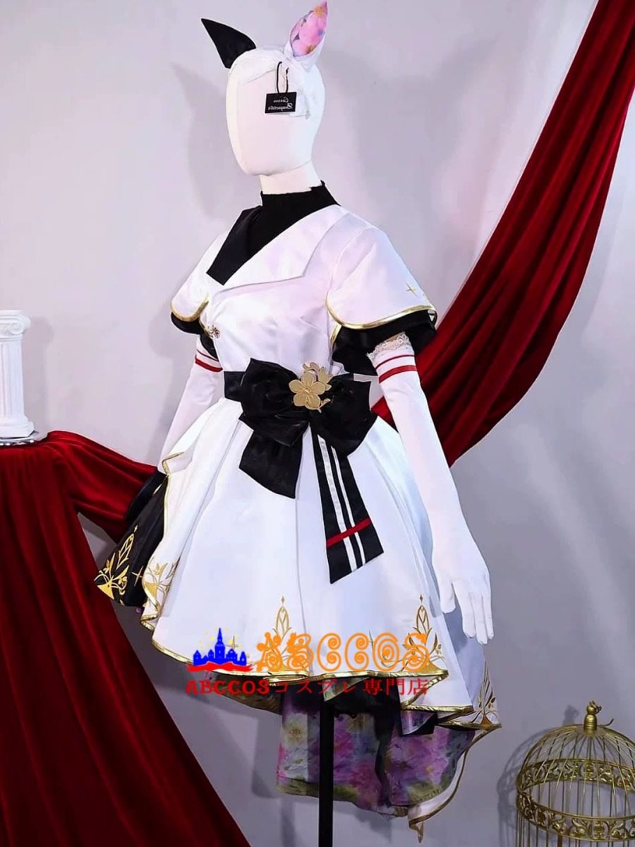 画像12: 【売り切れ即終】ウマ娘 プリティーダービー カレンチャン/ Curren Chan コスプレ衣装 abccos製 「受注生産」 (12)