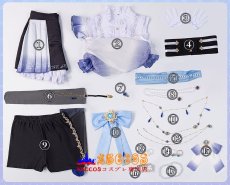 画像13: 【売り切れ即終】BanG Dream!／バンドリ！珠手ちゆ（たまで ちゆ）コスプレ衣装 abccos製 「受注生産」 (13)